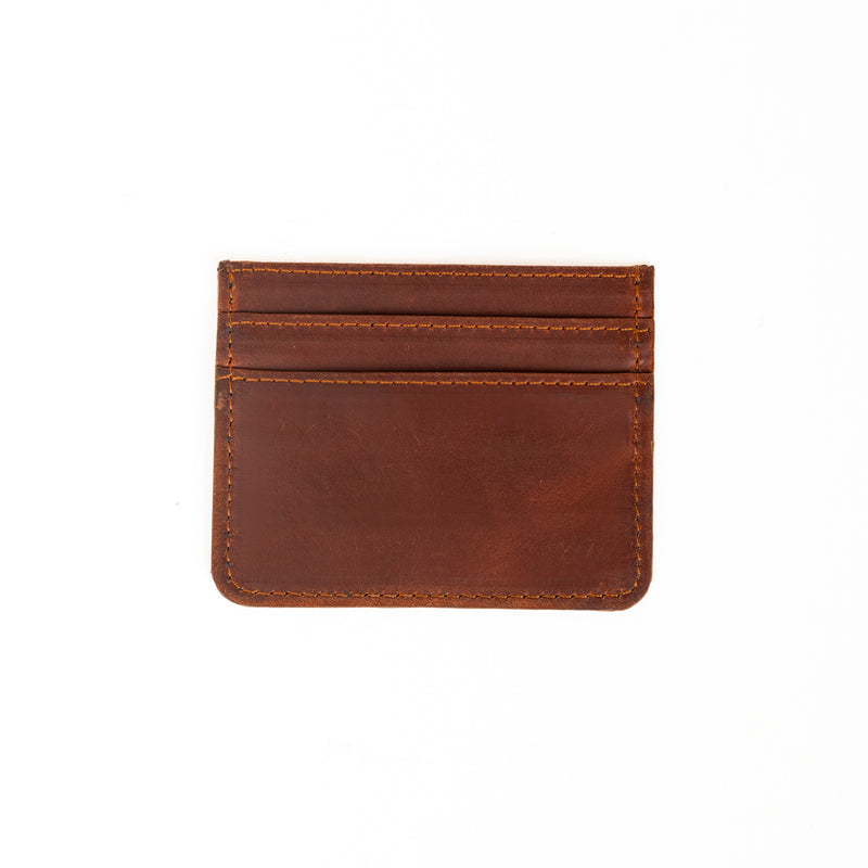 Card Case Horizontal - Tan Brown