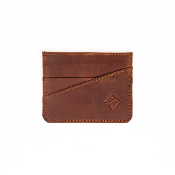 Card Case Horizontal - Tan Brown